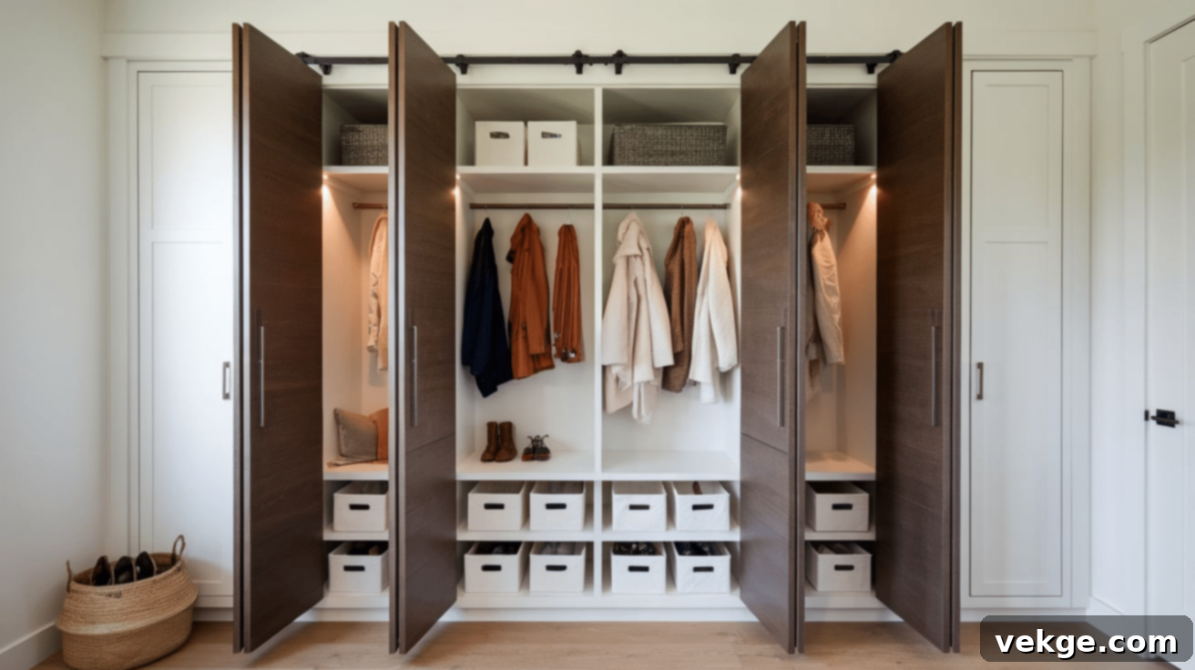 Add a Closet for Hidden Storage