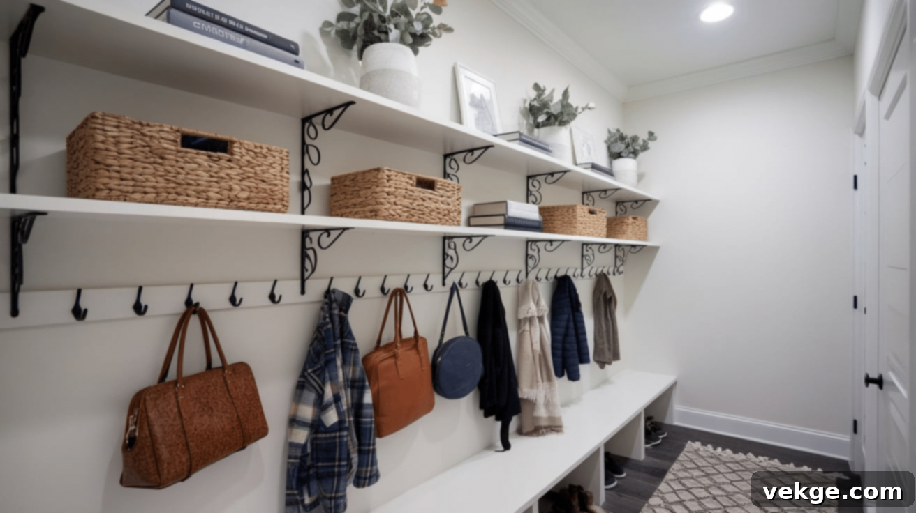Install Floating Shelves for Extra Space