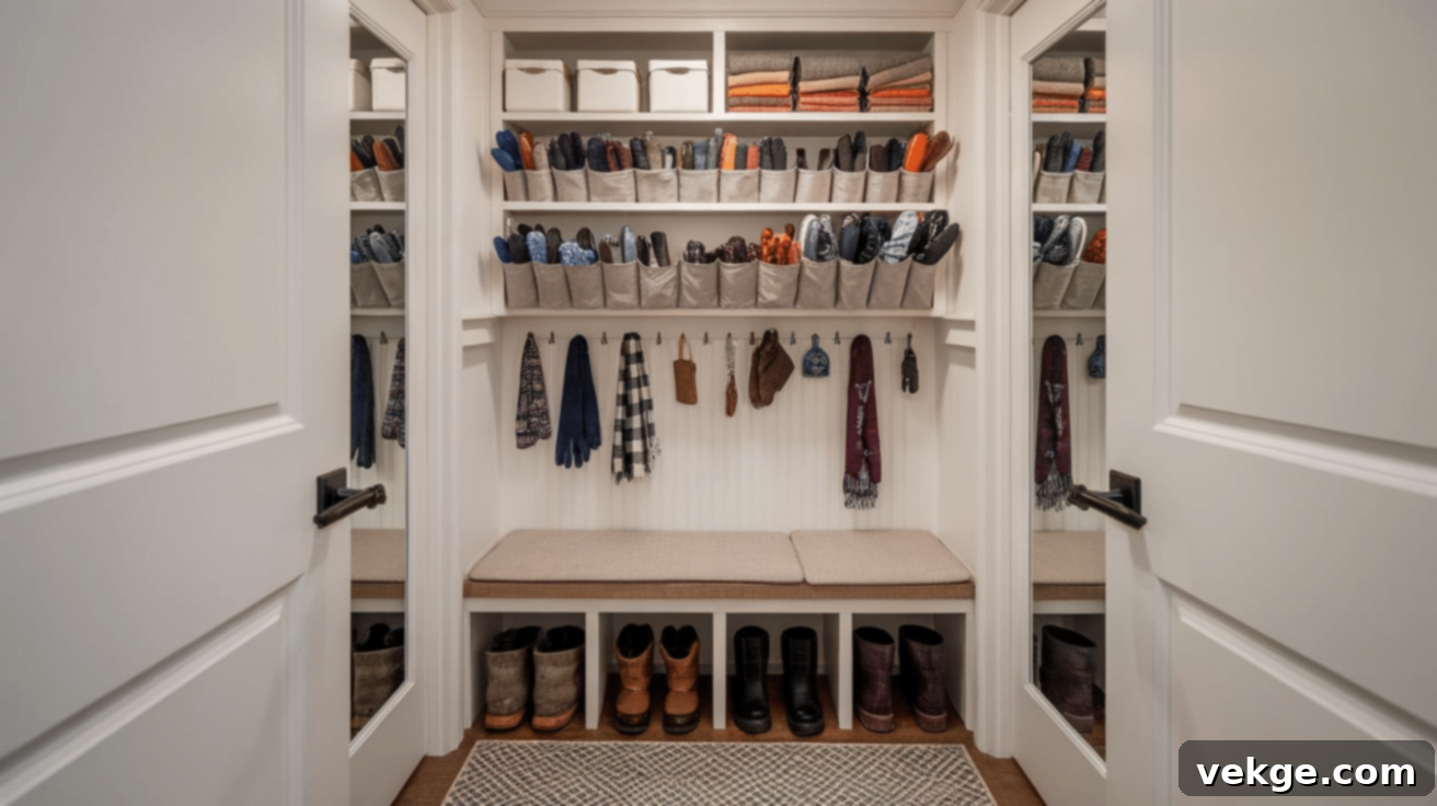 Use an Over-the-Door Organizer