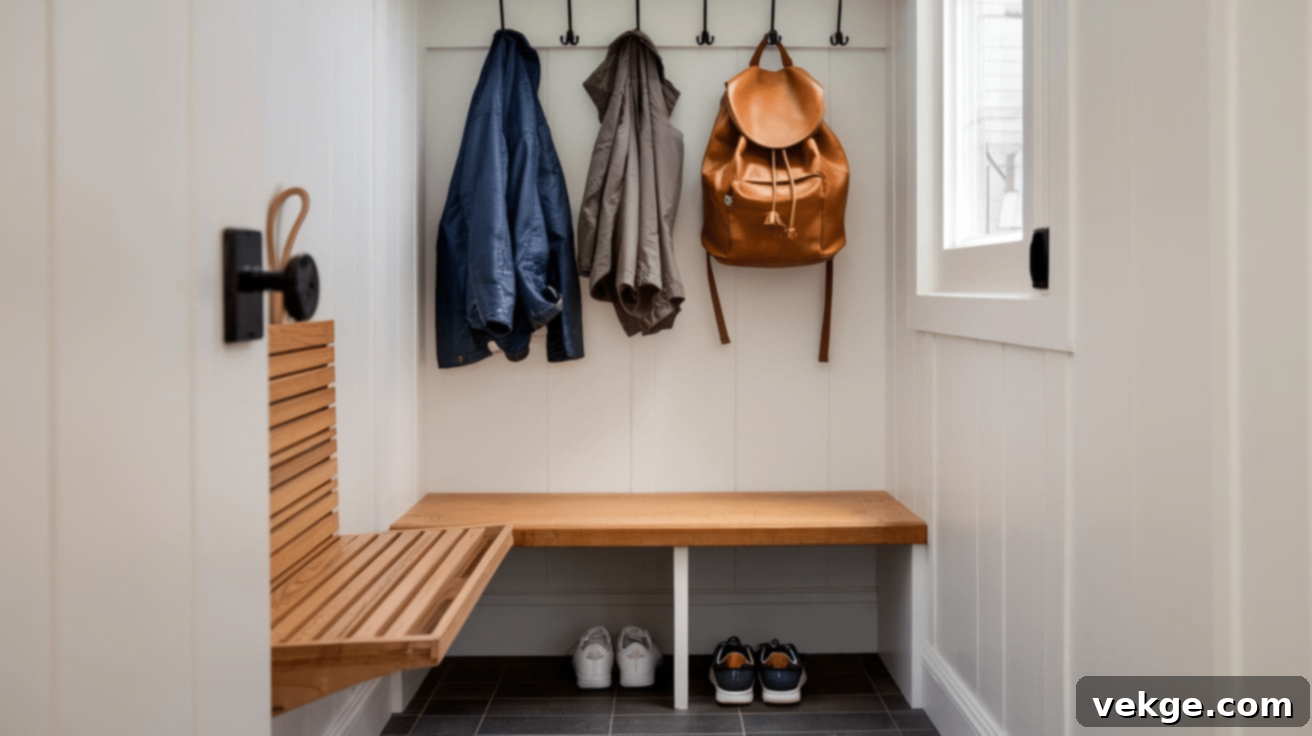 Try Foldable Seating for Tight Spaces