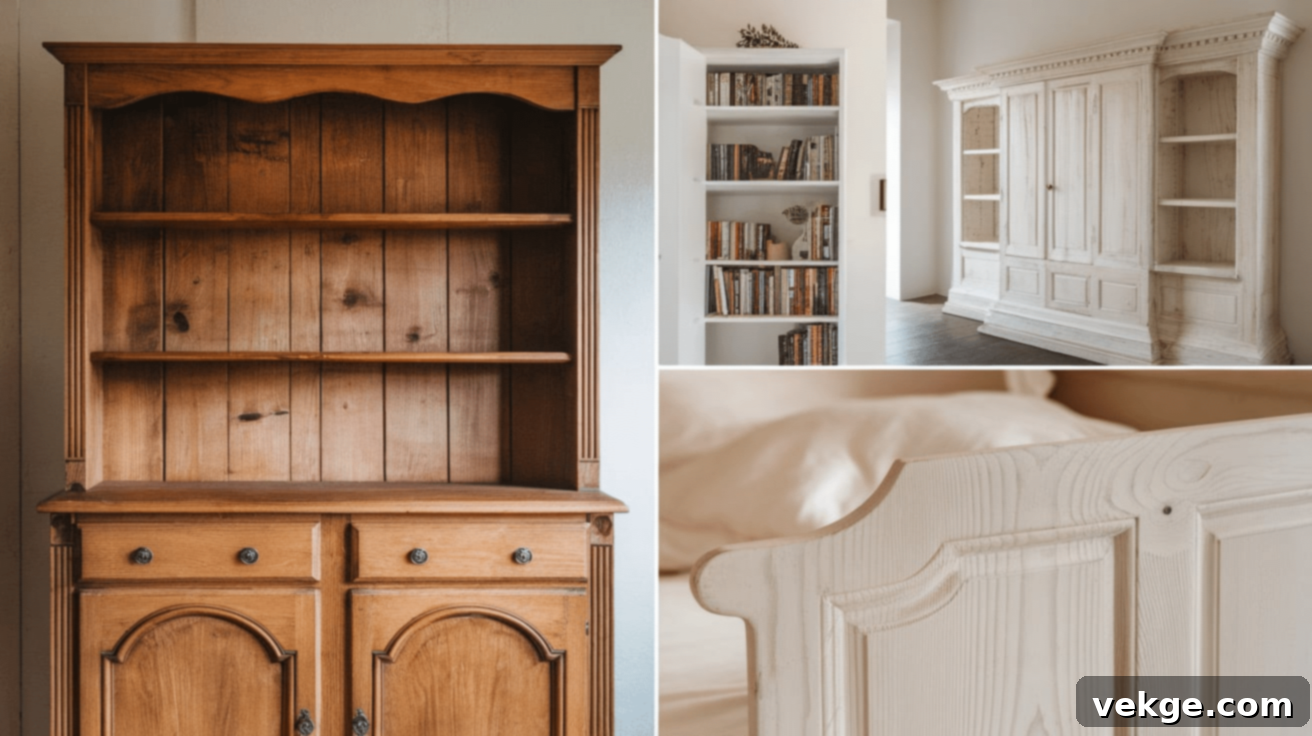 Perfect Furniture to Use White Wax On