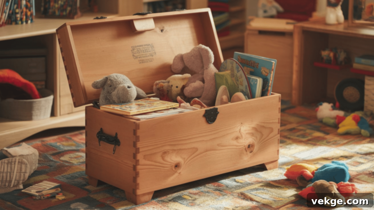 Cedar Chest for Toy Storage
