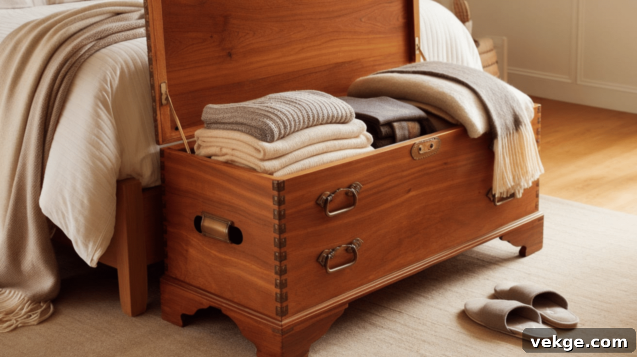 Cedar Chest for Clothing Storage