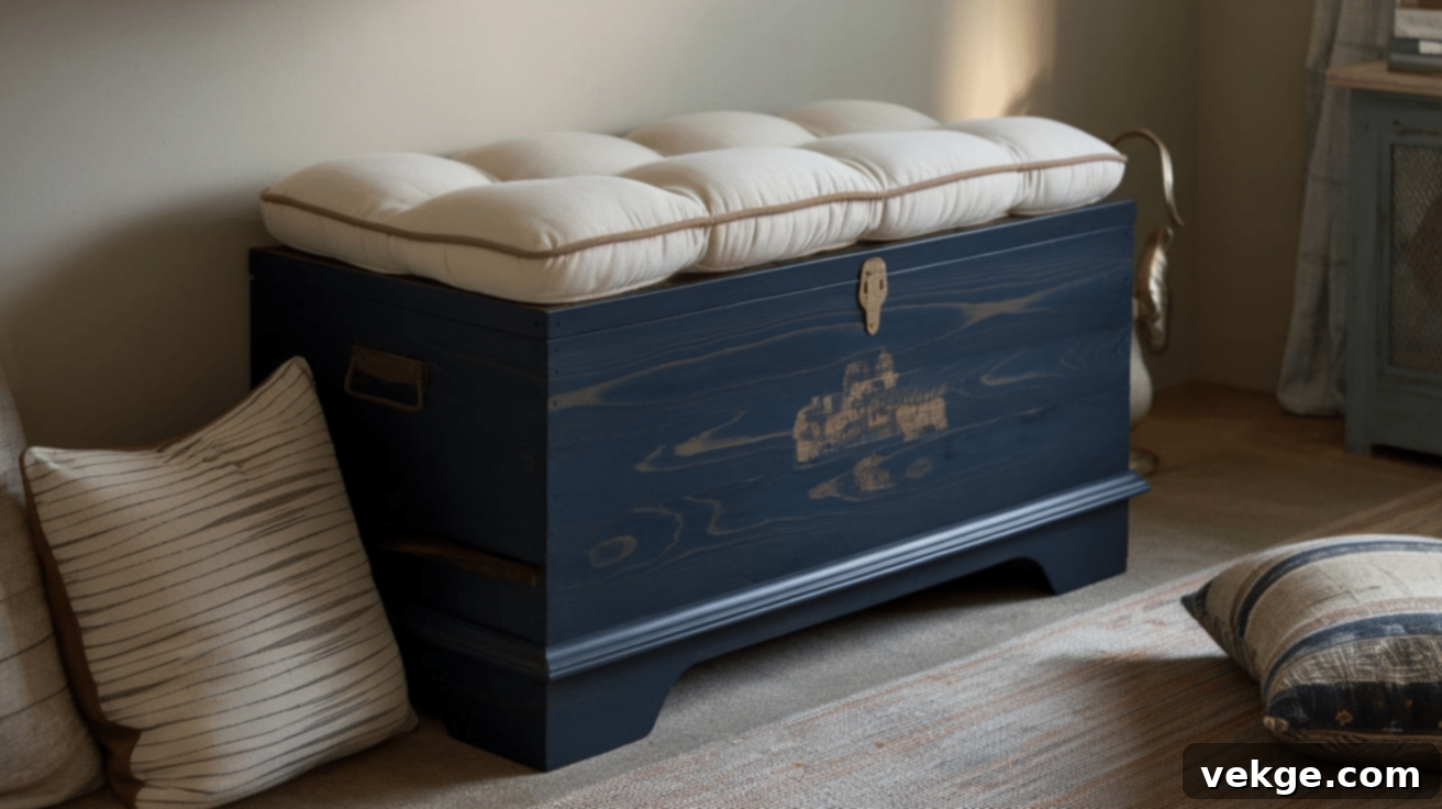 Cedar Chest as Additional Seating