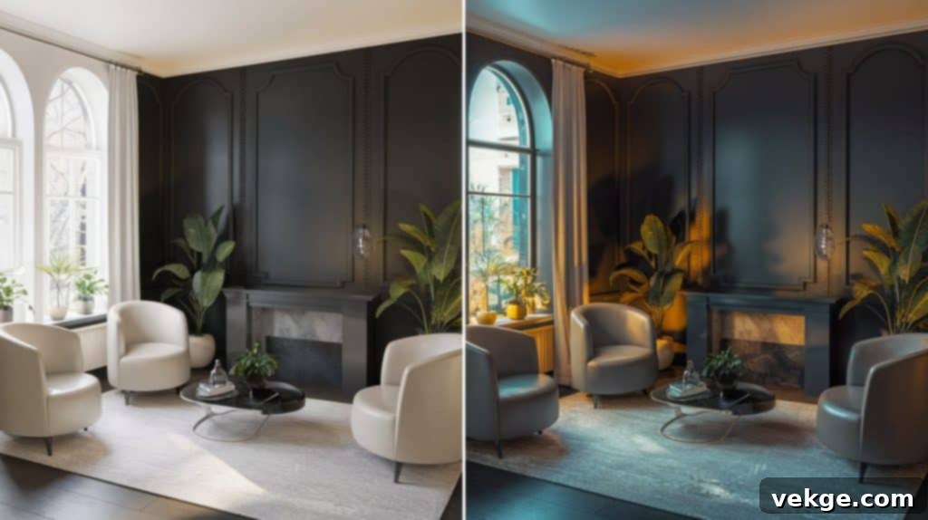 How Wrought Iron Looks in Different Lighting