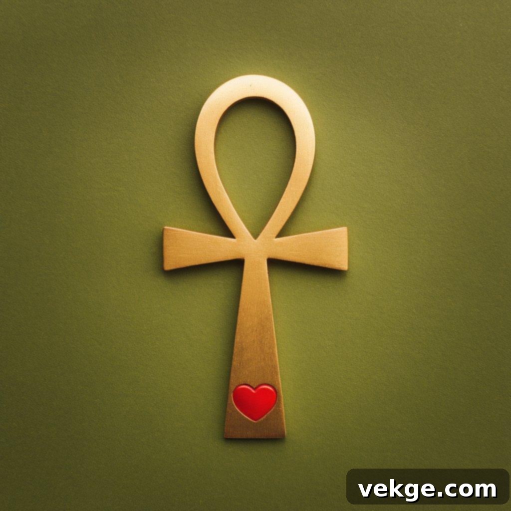 The Ankh & Scarabs - ancient Egyptian symbols of life and renewal in love