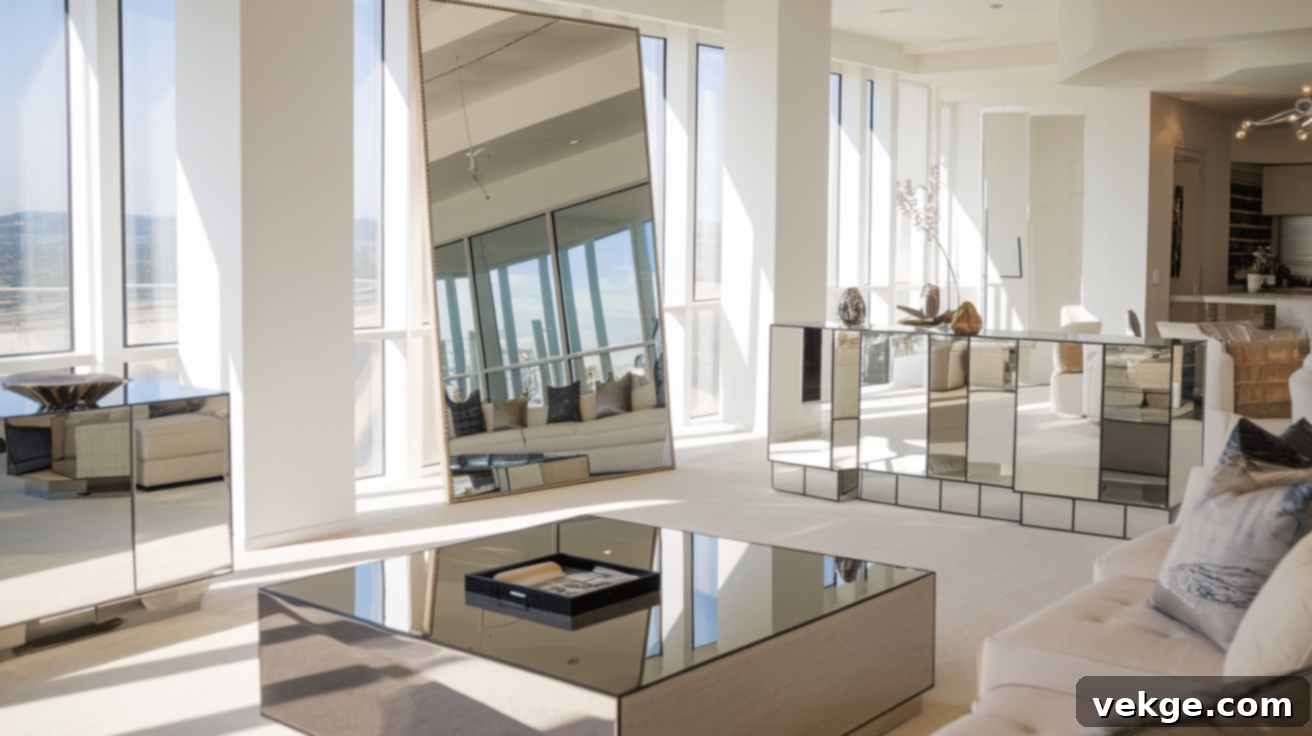 Mirrors to Make Open Floor Plans Feel Larger