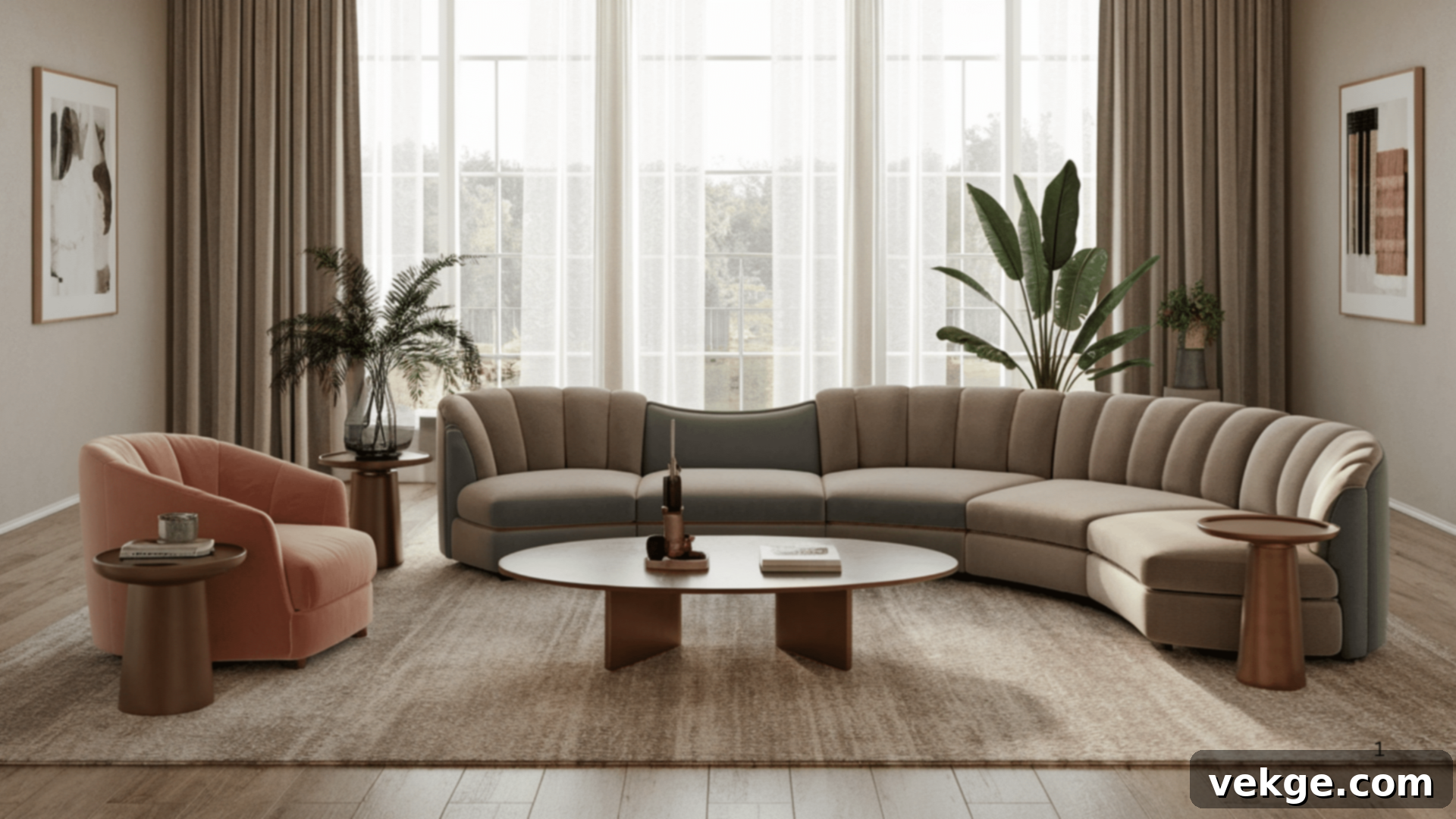 U-Shaped Sectionals for Large Living Rooms and Extra Seating