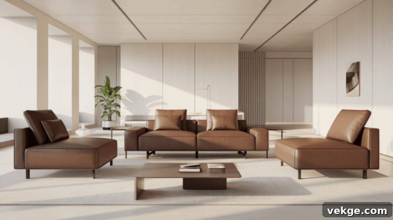 The Minimalist Modern Retreat - Modern and stylish, featuring removable cushions and easy-care fabric