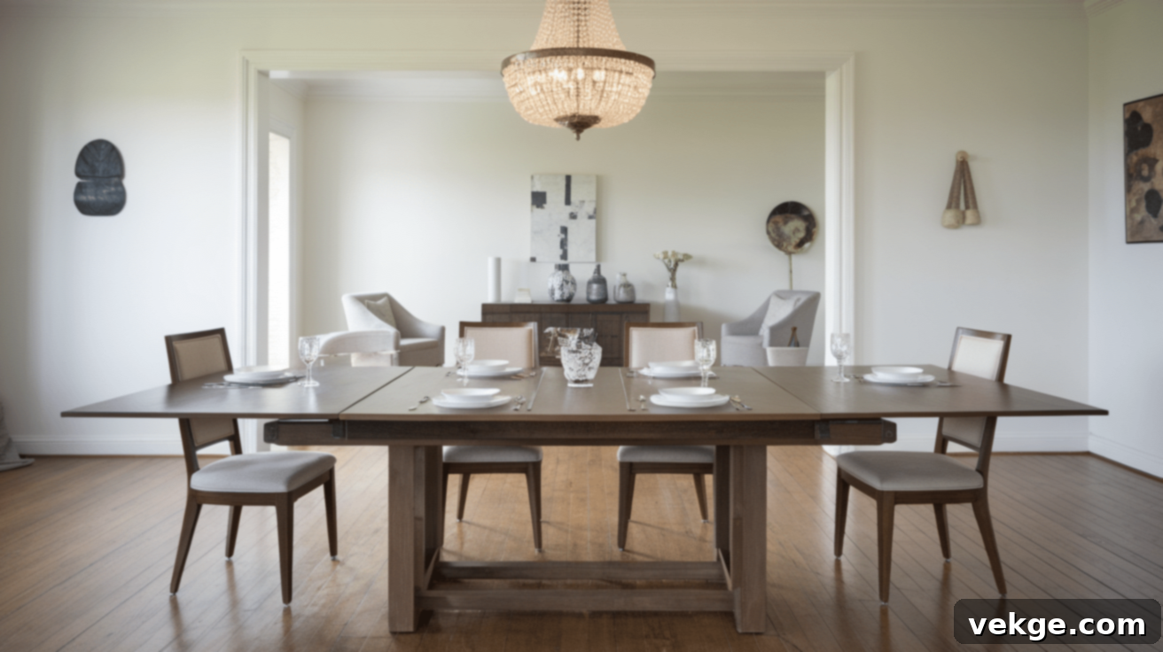 How to Decide What Size Dining Table You Need for 4