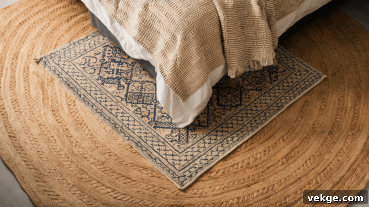 Add a Smaller Top Rug