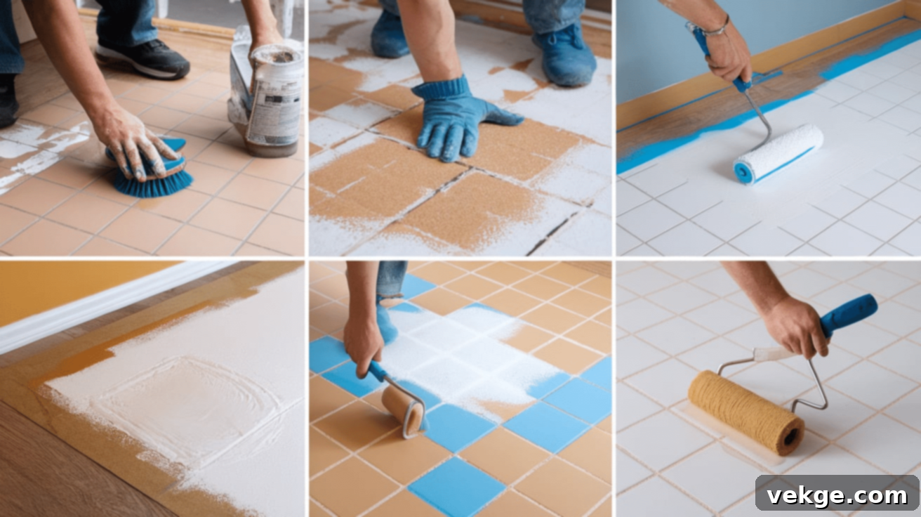 Step-by-Step Guide to Painting a Tile Floor