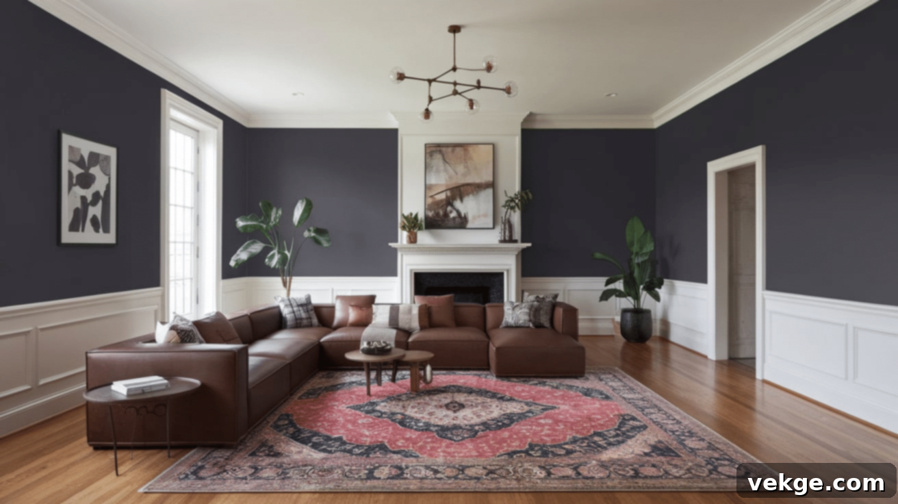 PPG Paints Night Shade paint for walls