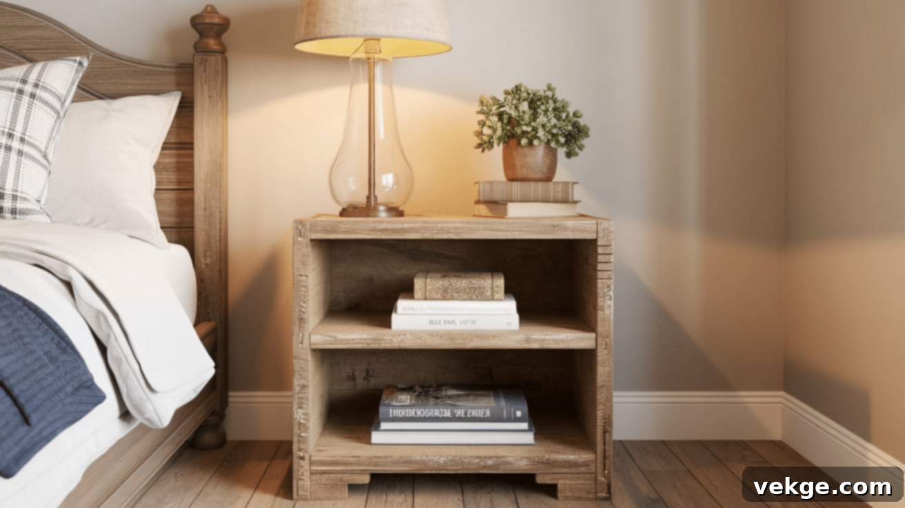 Wooden Nightstands and Dressers - Functional and charming farmhouse furniture