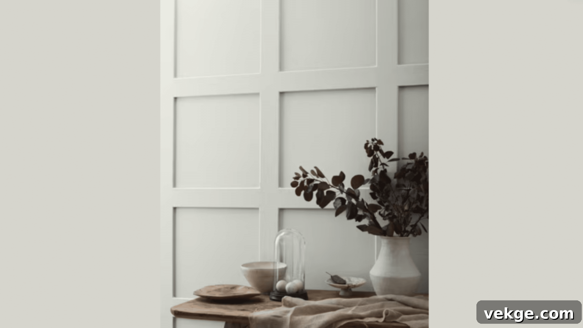 Benjamin Moore Gray Owl 2137-60 paint in a mudroom
