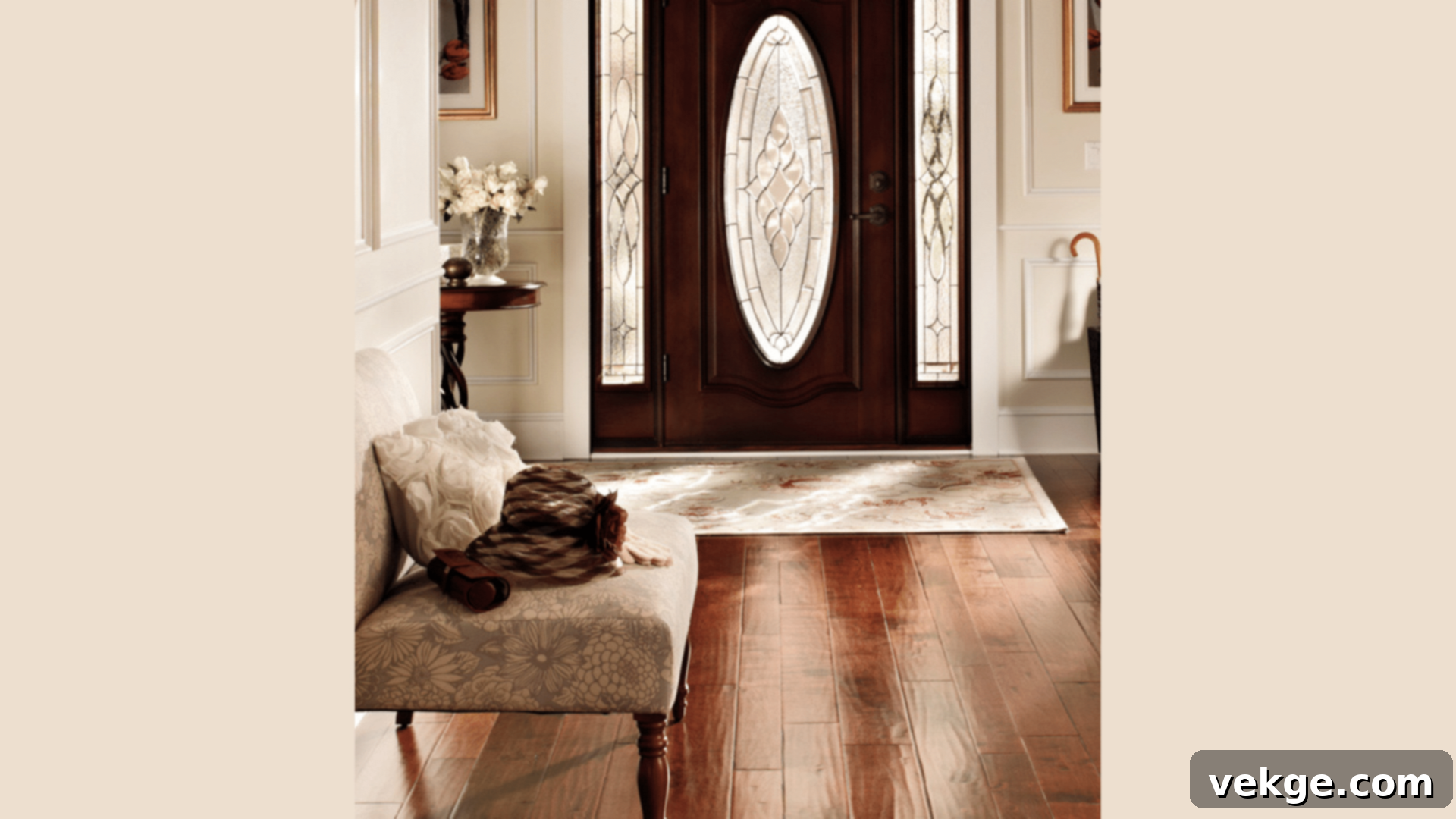 Behr Natural Linen W-F-120 mudroom color idea