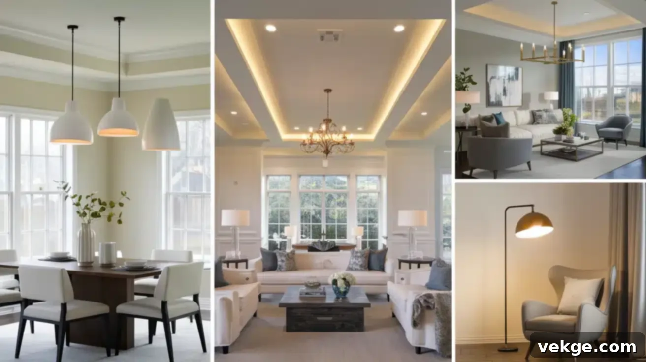 Types of Lighting for Open Areas for open floor plan lighting