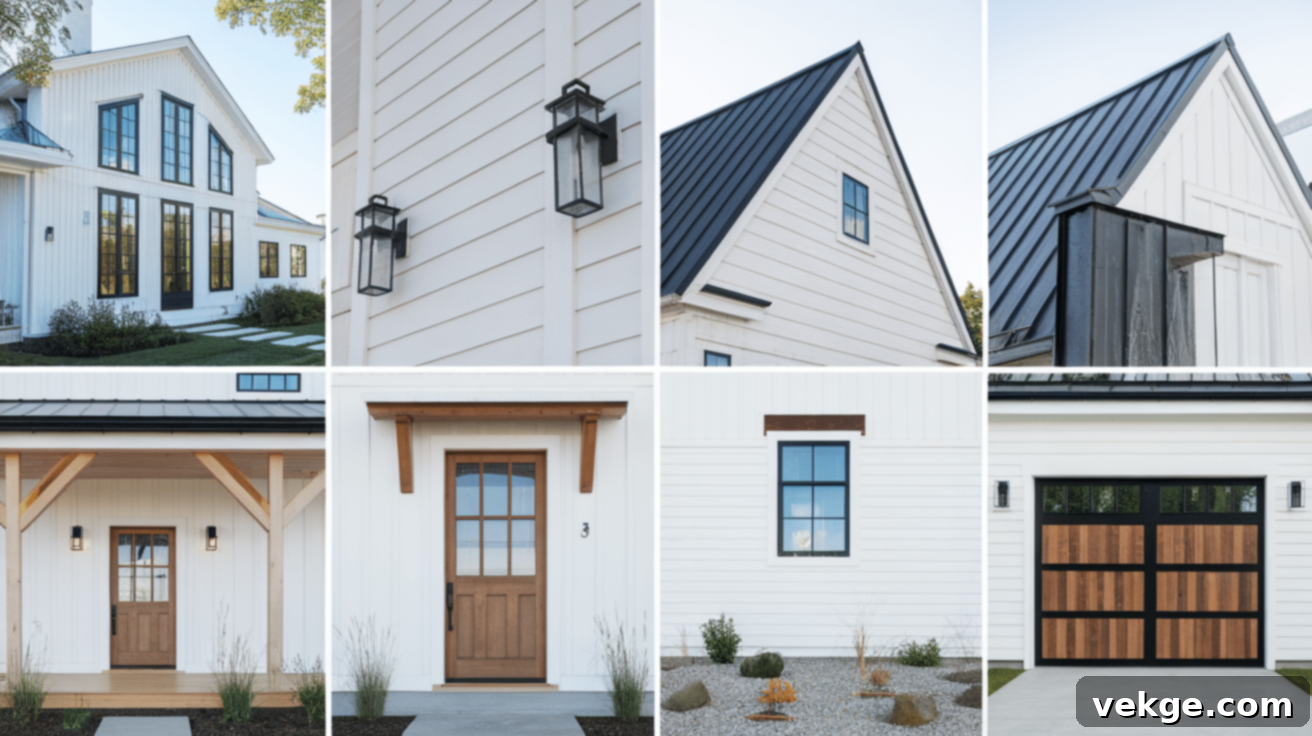 Scandinavian Farmhouse Exterior Details