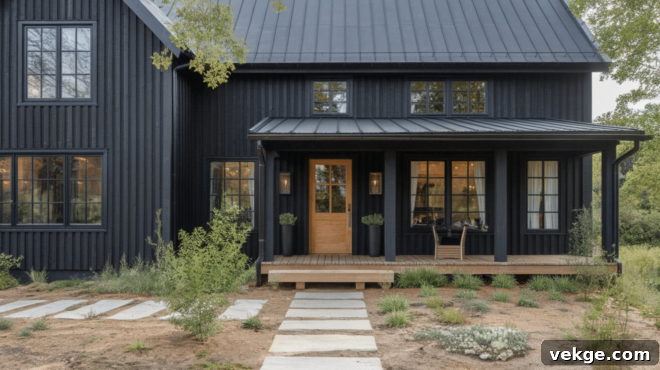 Dark and Bold Exteriors