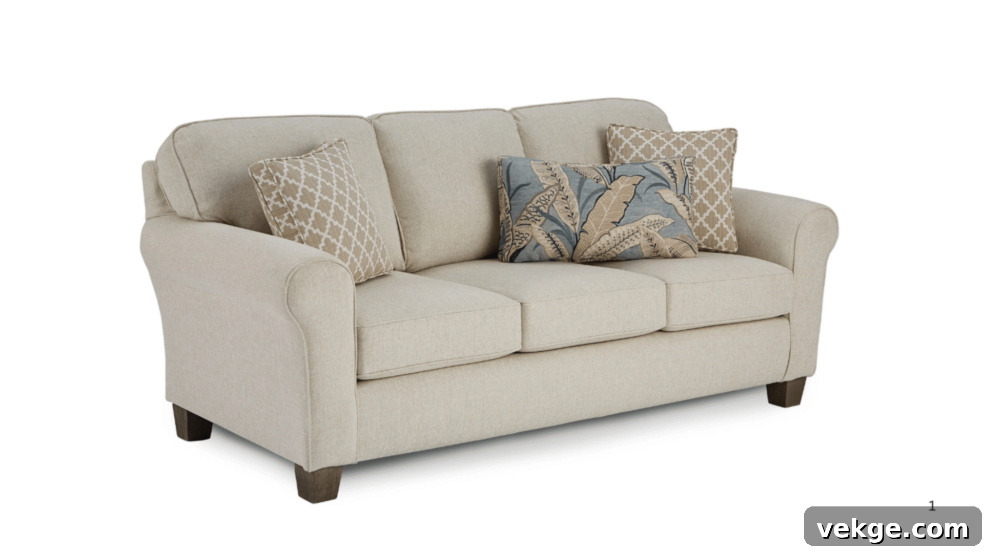 Klaussner Home Furnishings Sofa, an American-made, quality family sofa at competitive prices