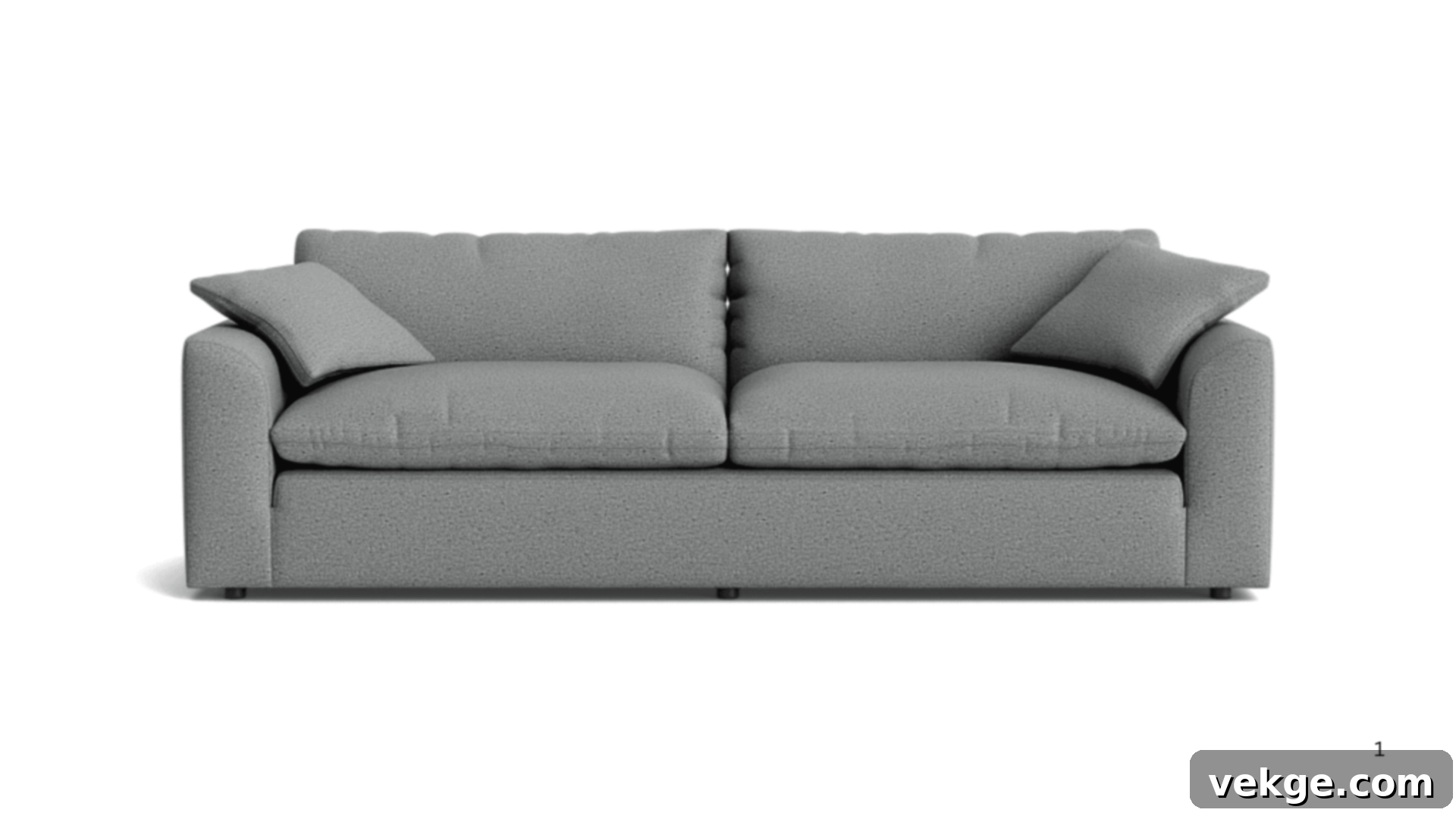 Joybird Bryant Sofa, a customizable and retro-inspired family couch with kid and pet-friendly fabrics