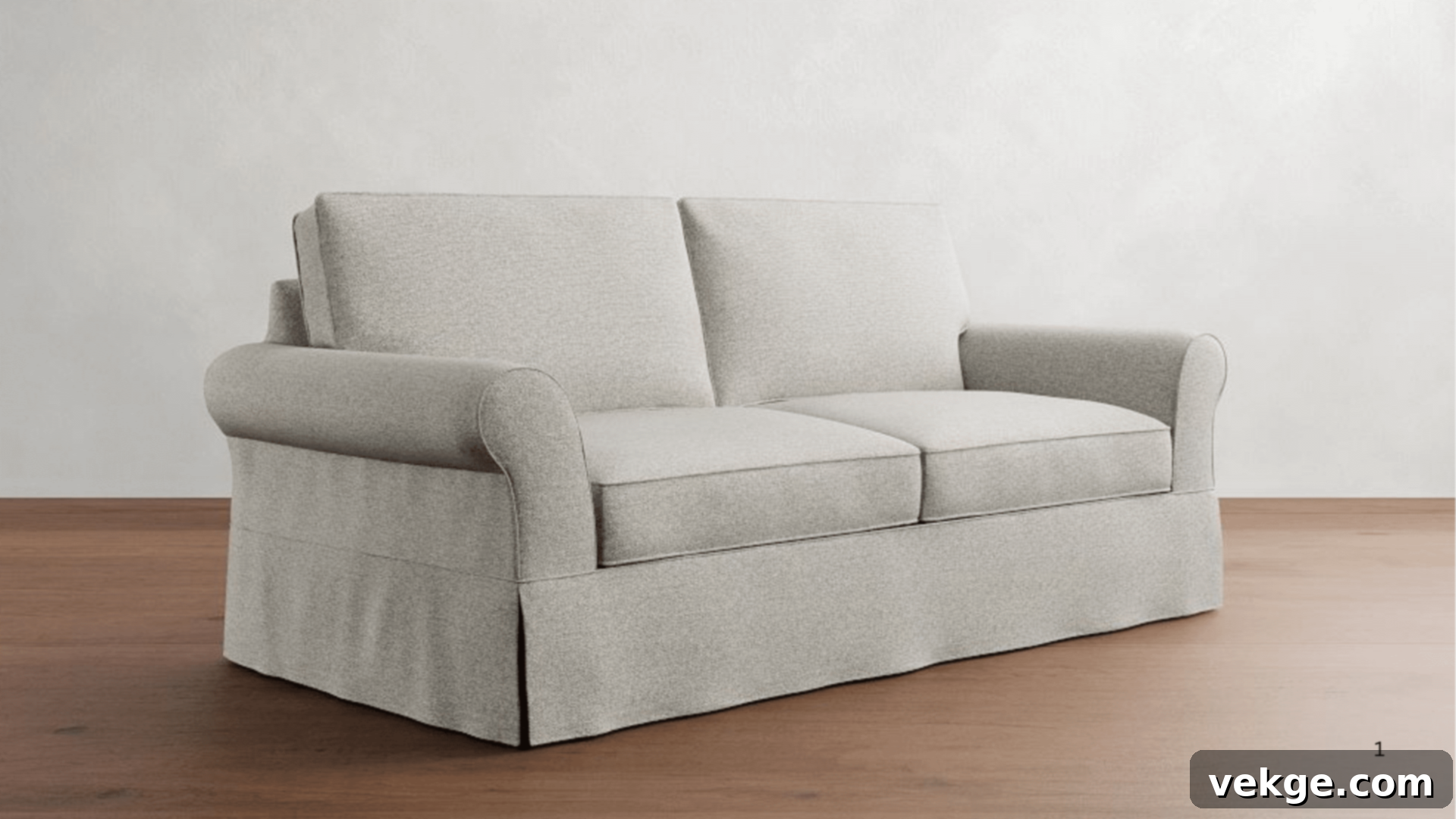 Pottery Barn Rollins Sofa, a quality and deep-seated sofa for family lounging, with customizable fabrics