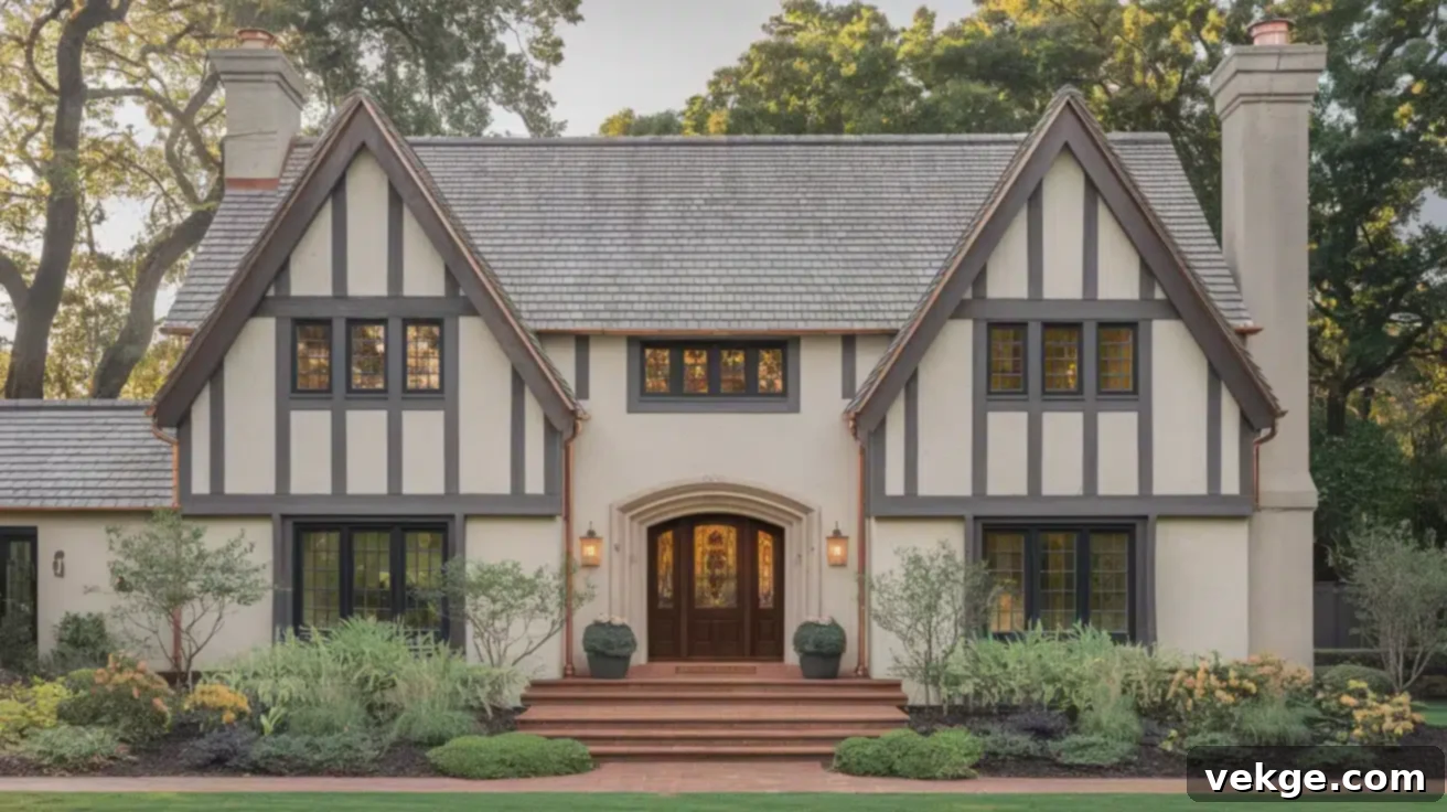 Complete Tudor Home Exterior Renovation