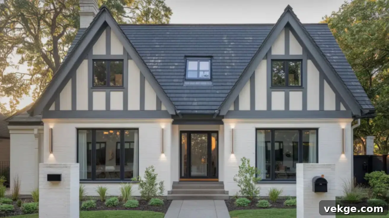 Modern Tudor Exterior Design