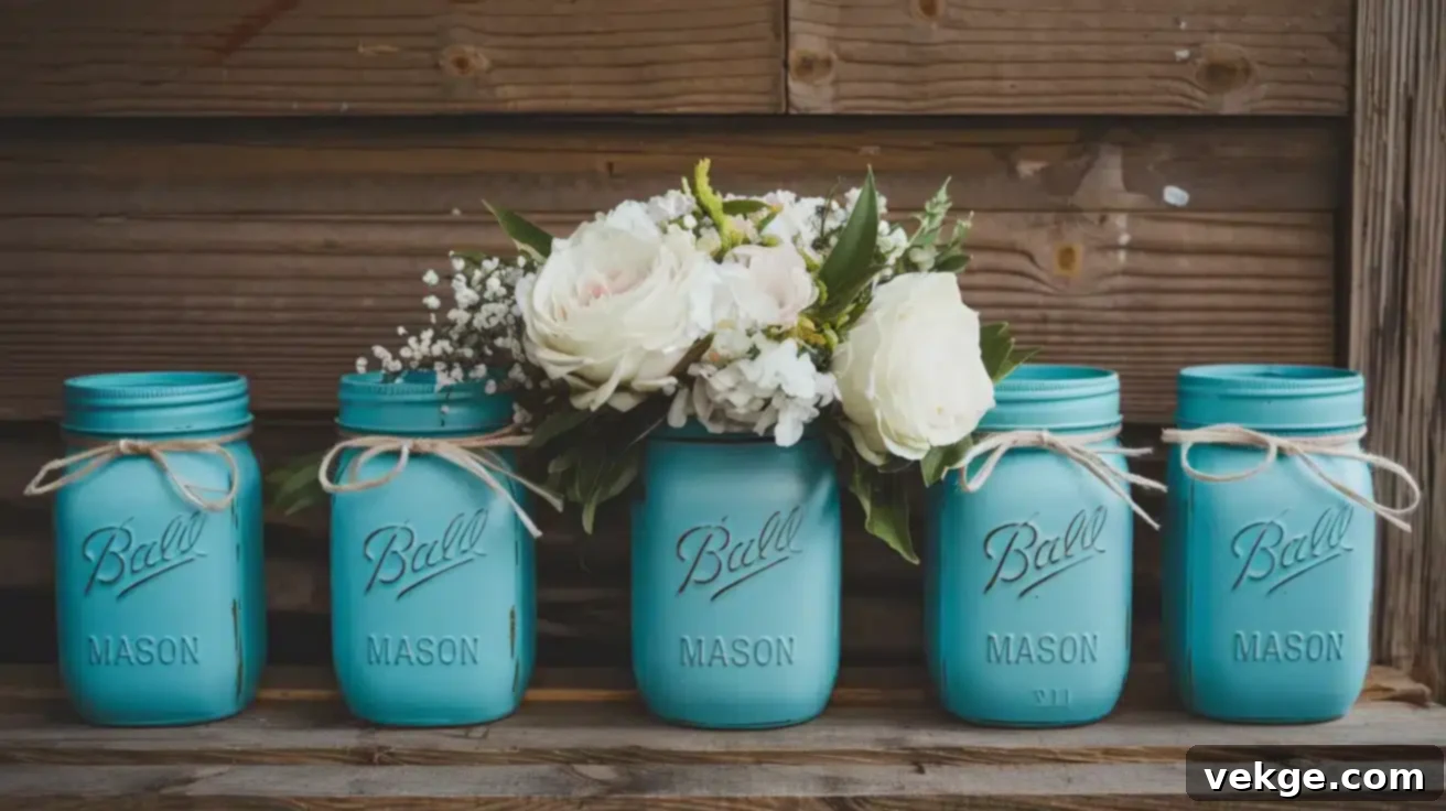 Aqua_Blue_Mason_Jars