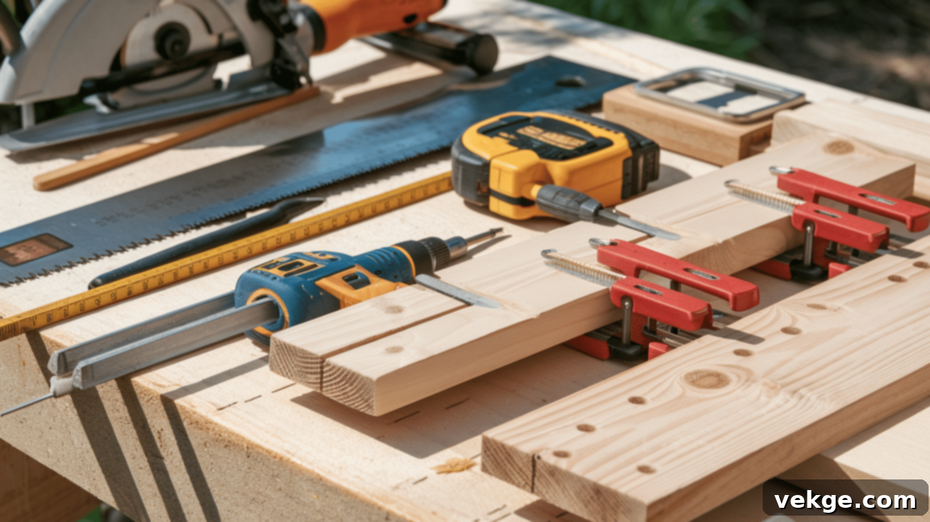 Cutting and Preparing Wood for Outdoor Chairs