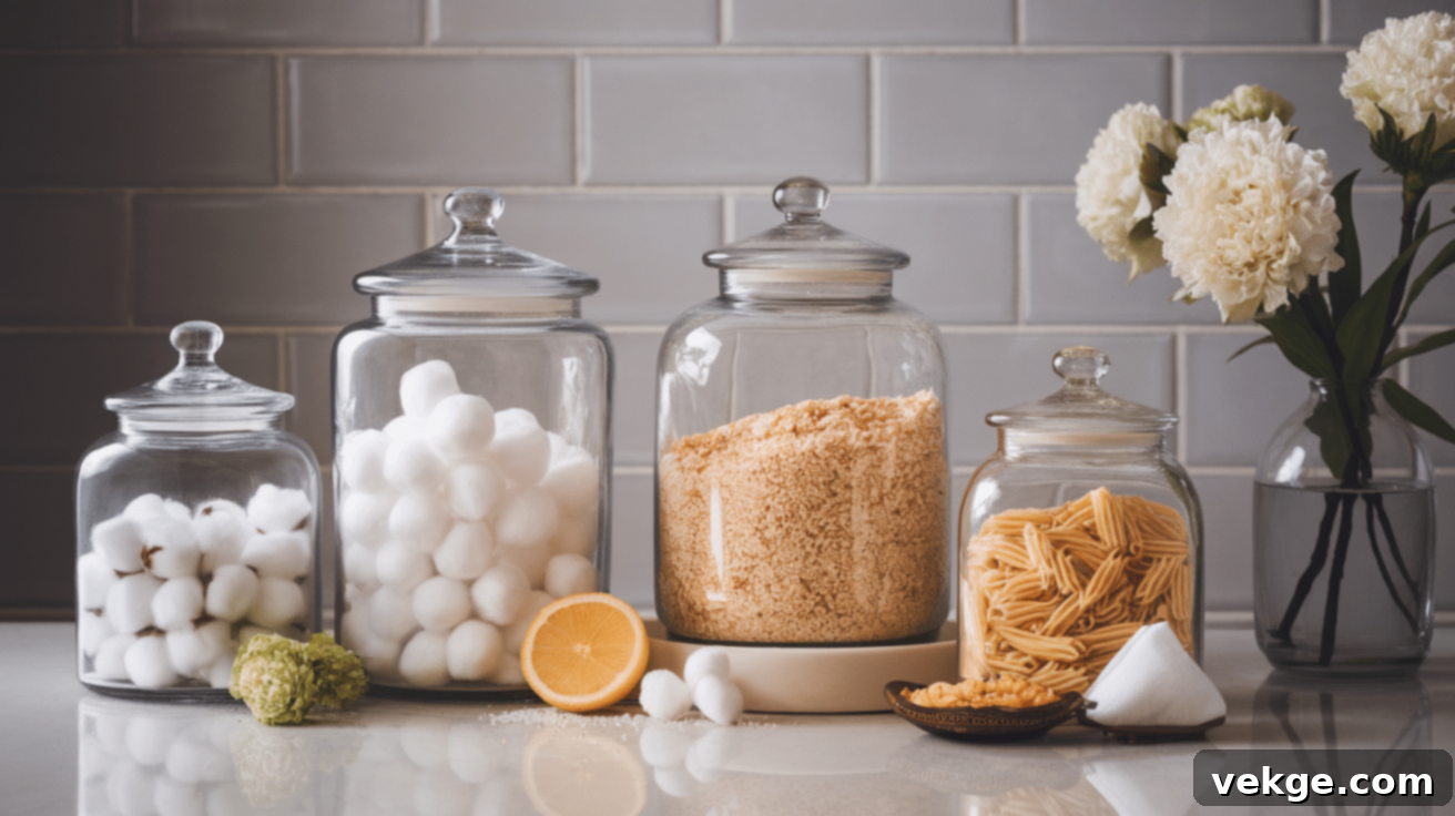 Apothecary Jars for Decorative Home Storage