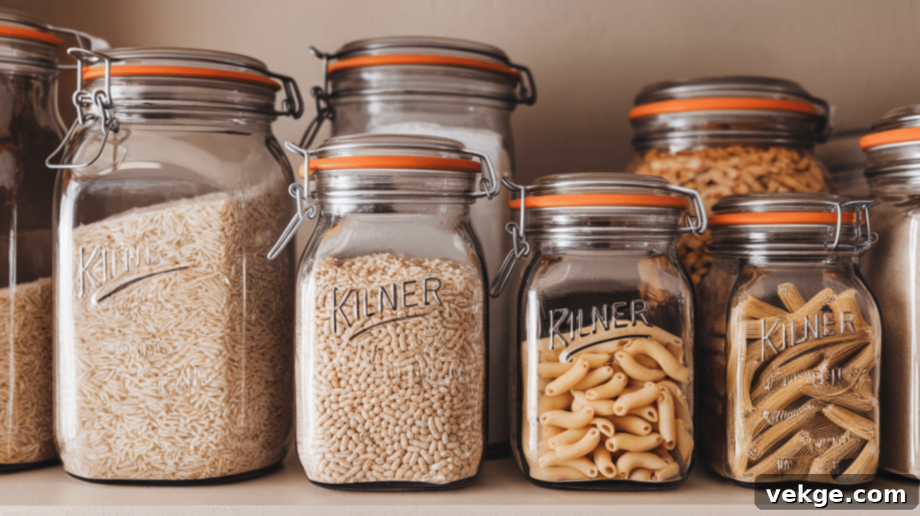 Kilner Jars for Dry Goods and Preserves