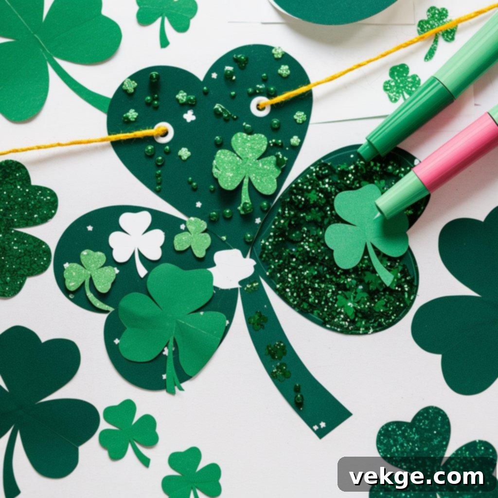 Shamrock_Paper_Crafts Ideas
