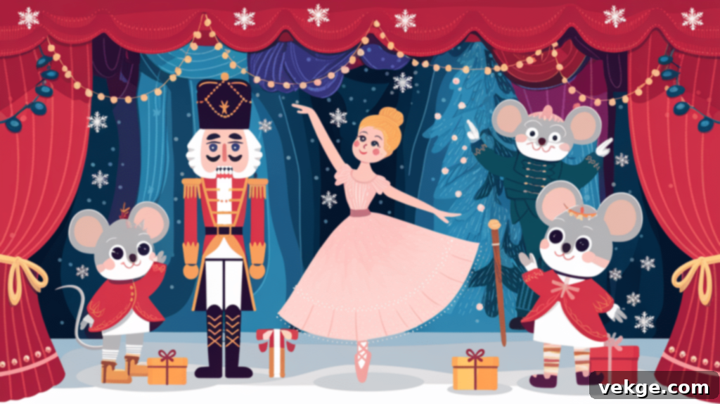 Nutcracker Ballet Art