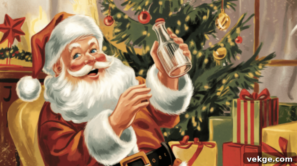 Retro Christmas Advertisement