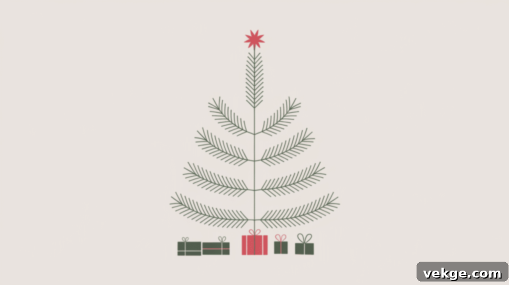 Minimalist Christmas Tree