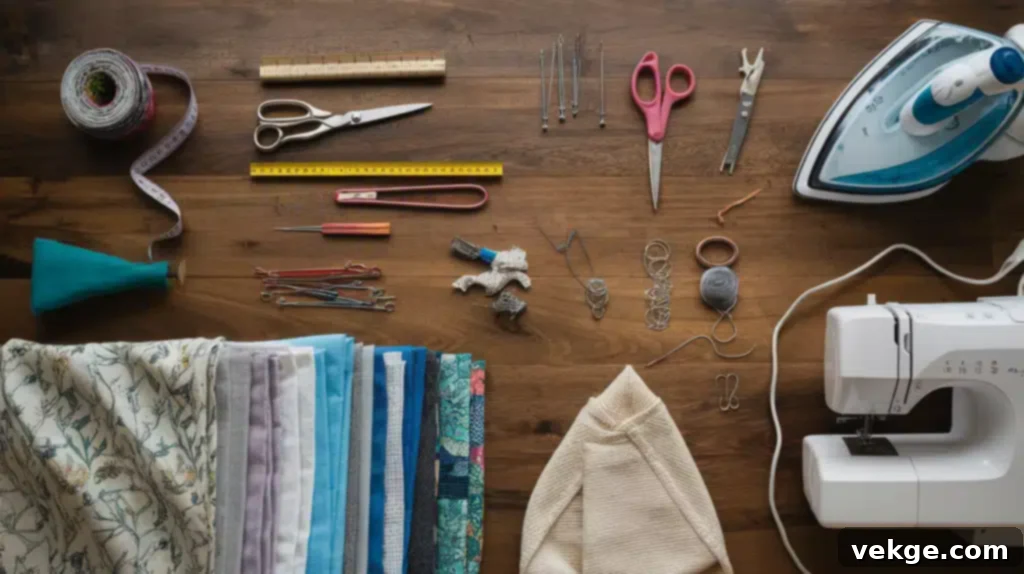 Essential Materials and Tools Needed to Sew a Cozy Blanket for Beginners