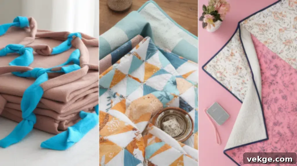 Alternative Methods for Making a Cozy Blanket