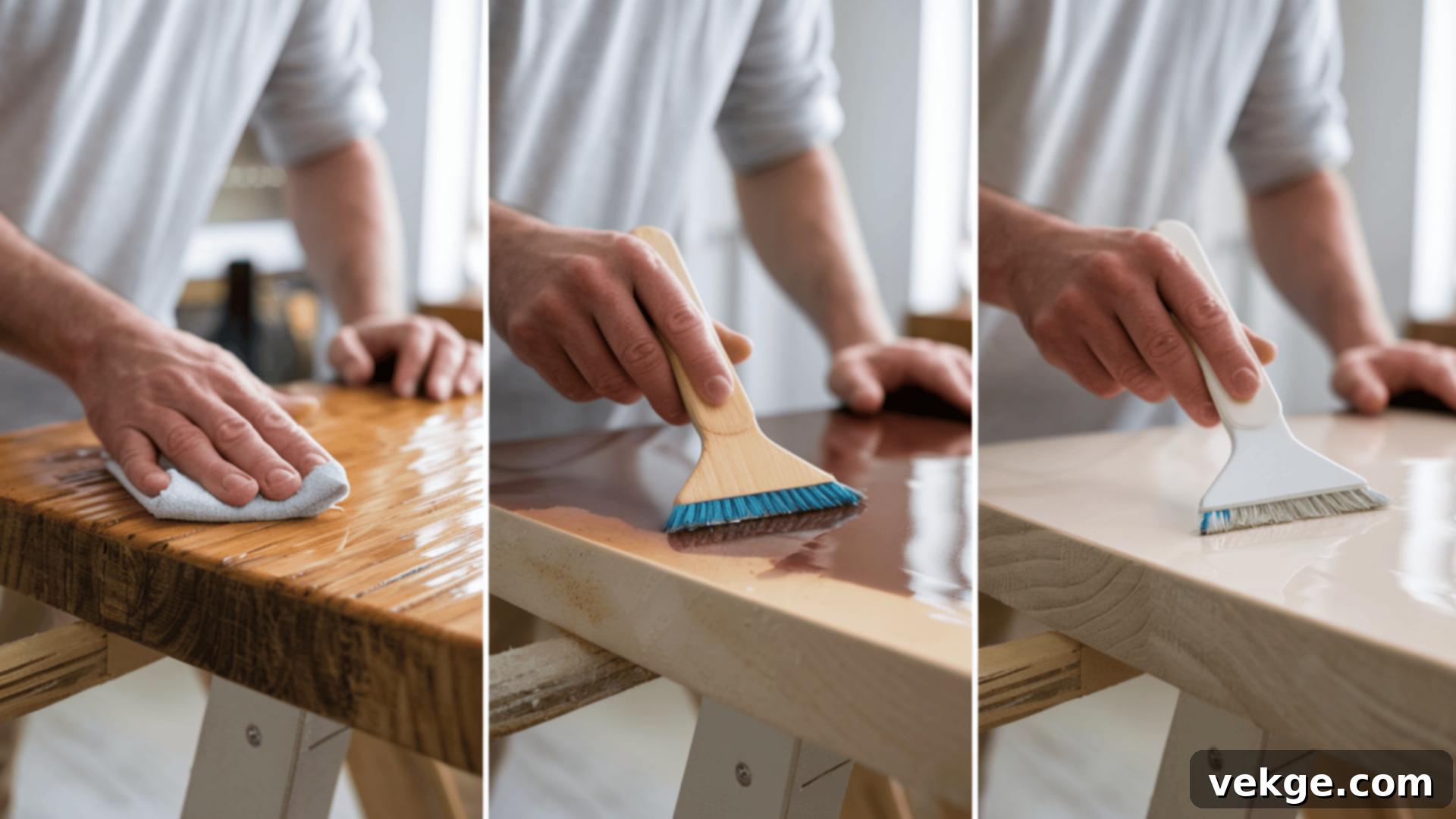 The Restaining Process