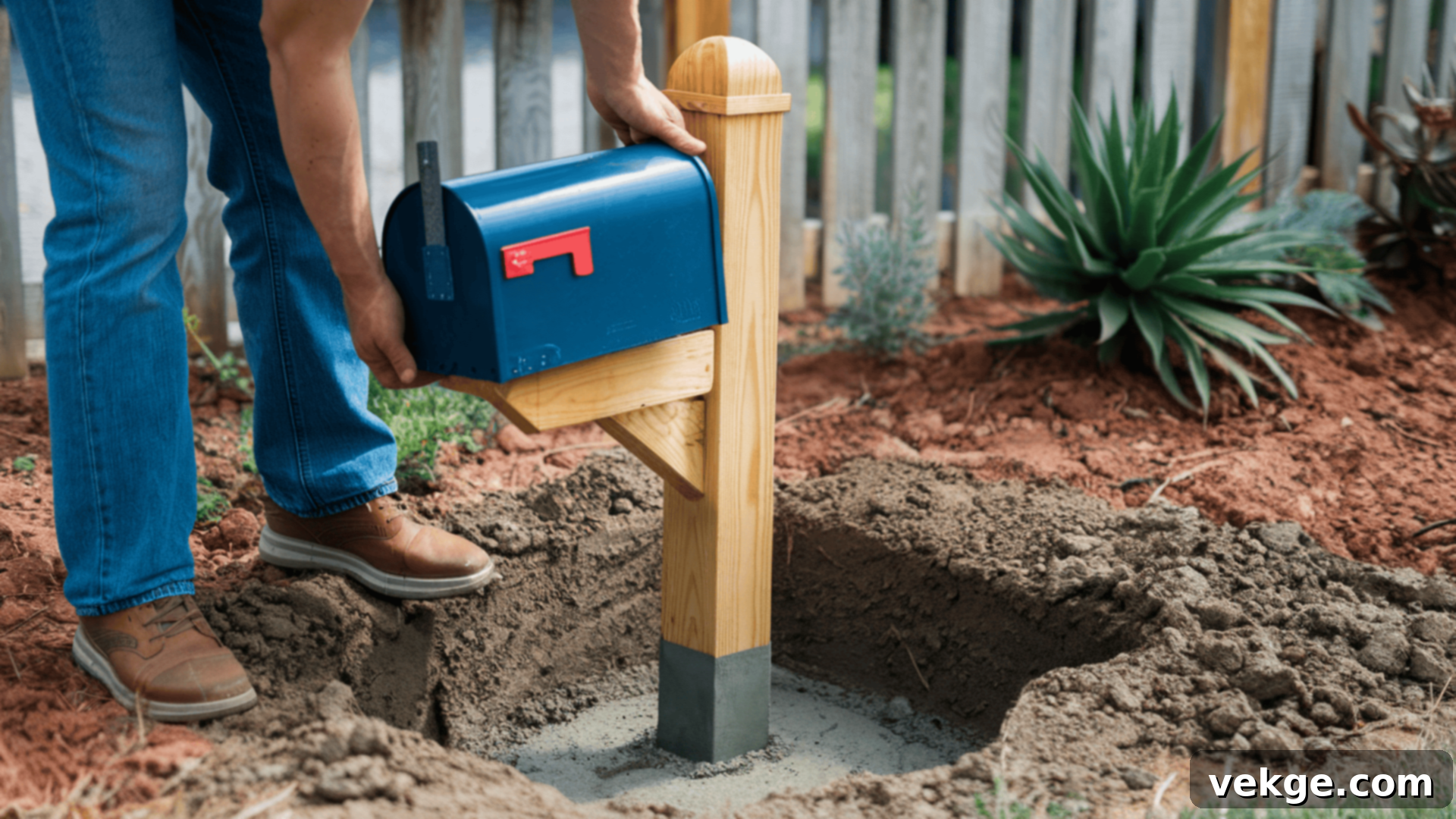 Installing a Sturdy Mailbox Post