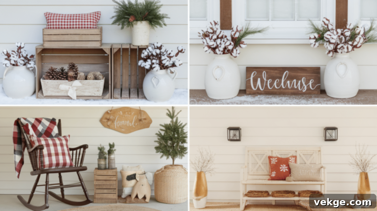 Style Winter Porch Your Way