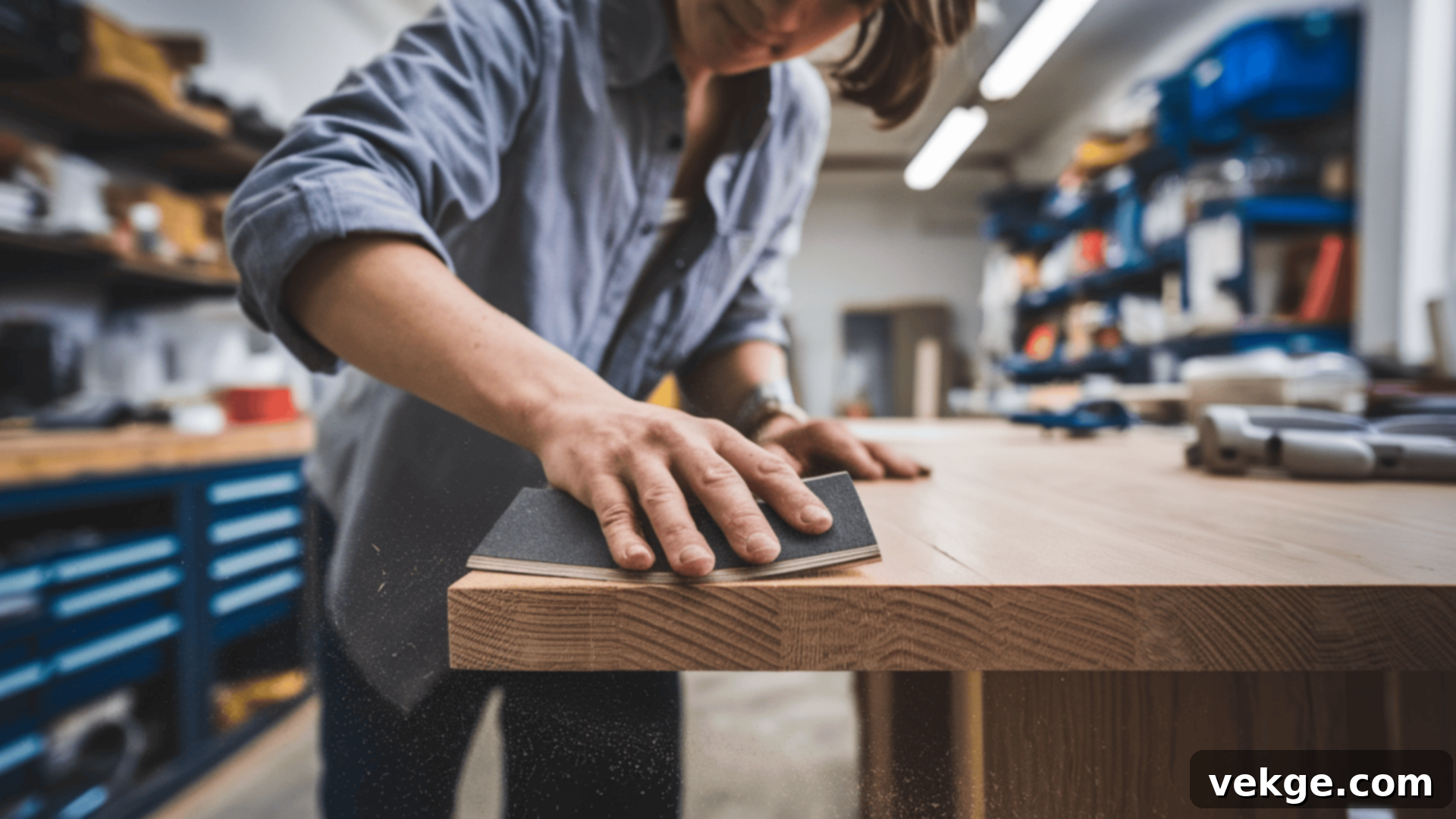 Sanding and Cleaning