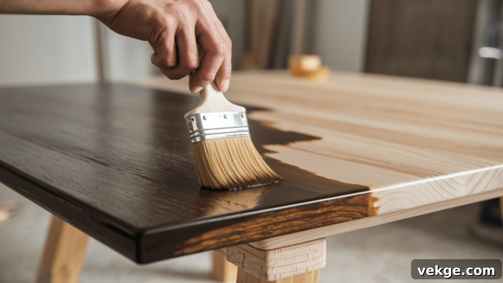 Staining Your Table