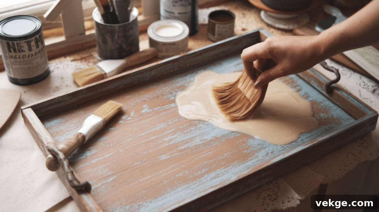 Creating Distressed Wood Finishes
