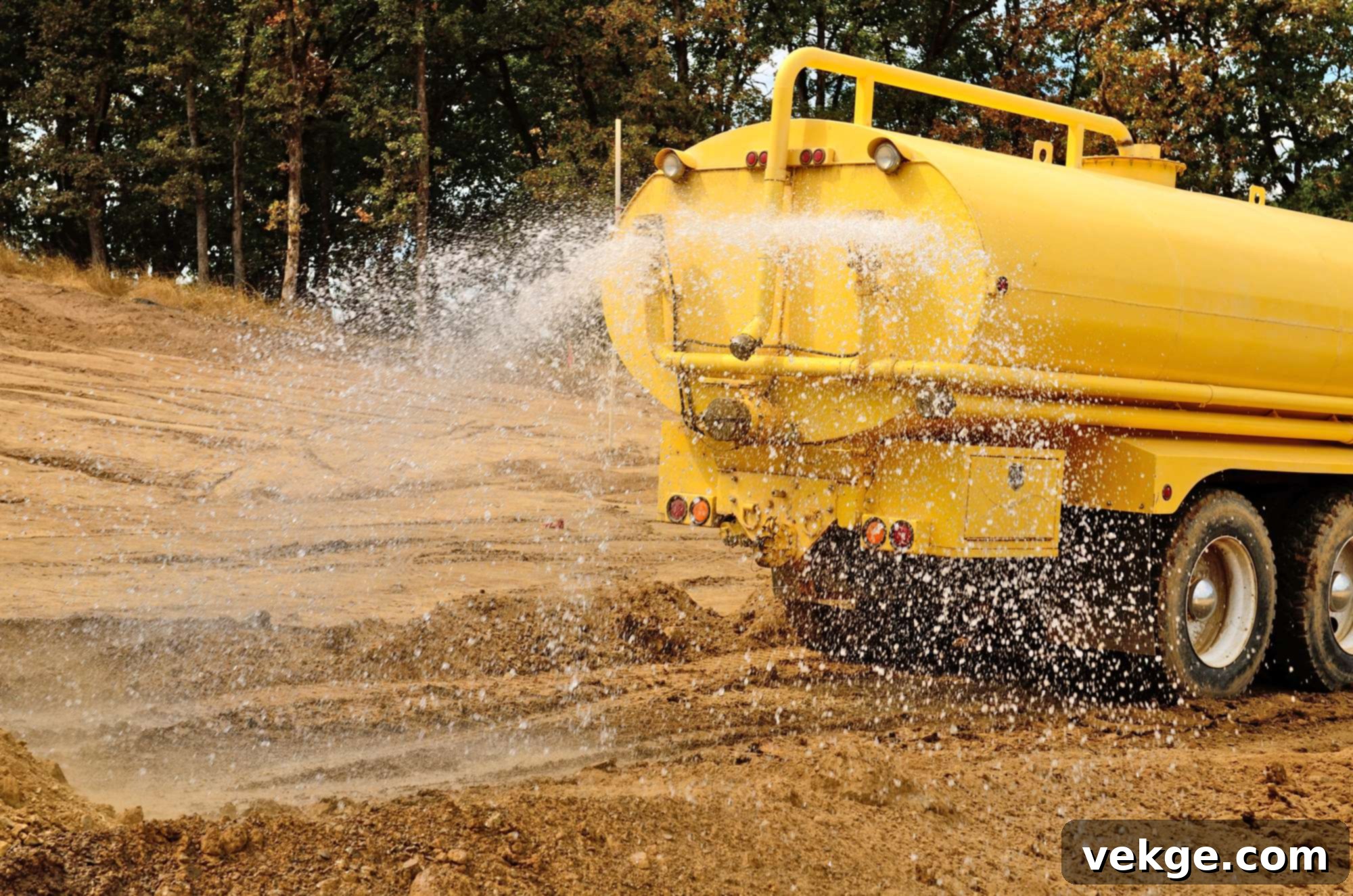 Water Trucks in Construction