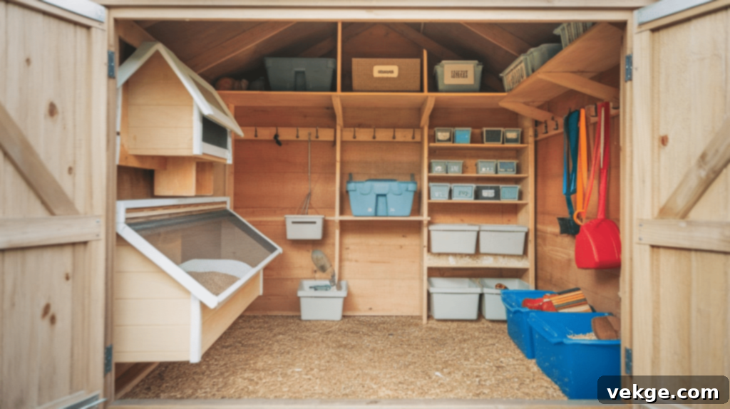 Create a Smart Layout for Your Chicken Coop Shed