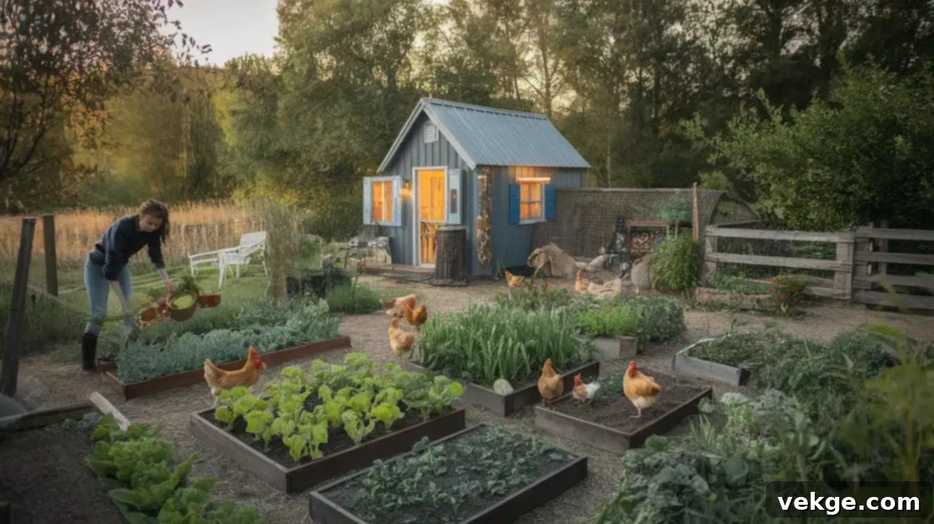 What is a Homestead - Self-sufficient living with gardens and small animals