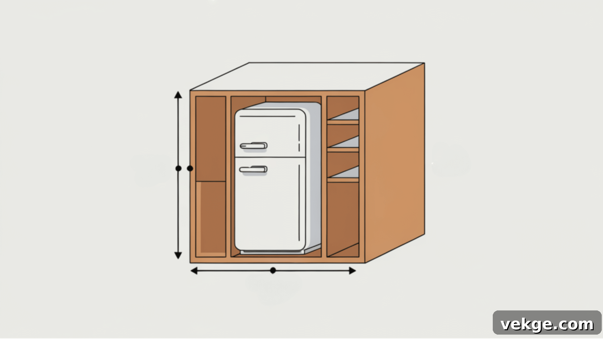 Step 2: Ensure Proper Airflow Around Fridge