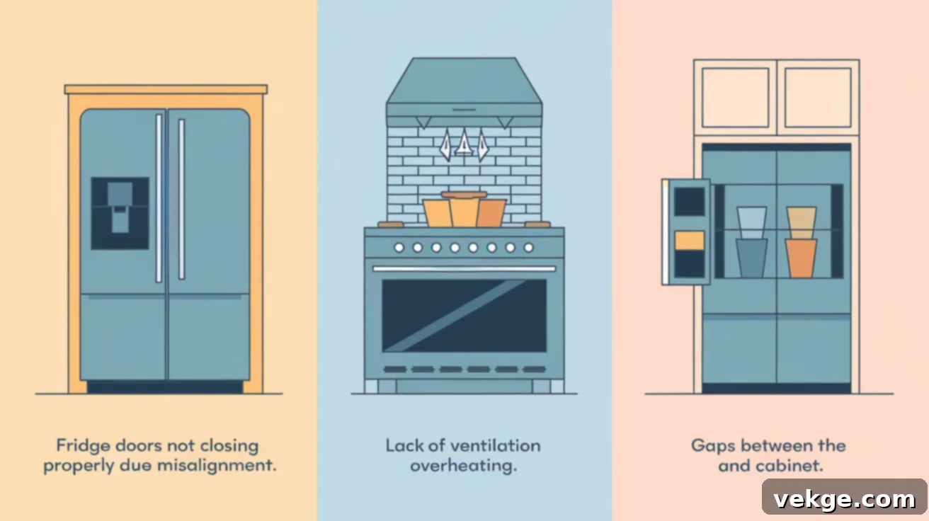 Troubleshooting Common Built-In Fridge Cabinet Issues