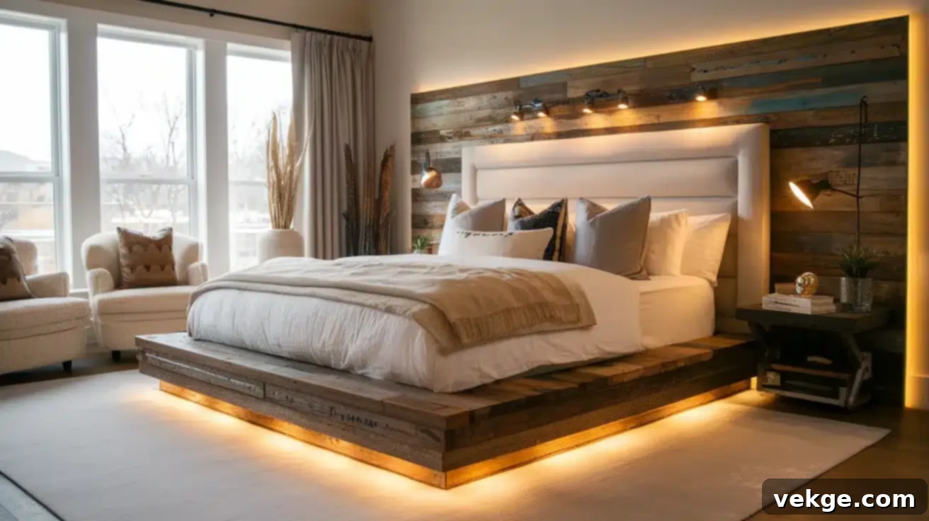 Customization Ideas for DIY Platform Bed
